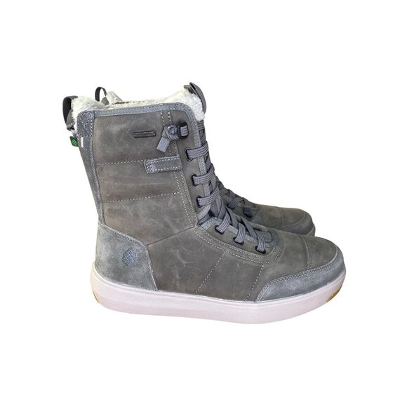 Stio Colter Waterproof Tall Insulated Boots Mens Size 8 Castle Rock Grey suede - Picture 6 of 11